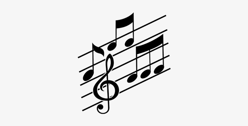 Cor Do Fundo - Slap-art Music With Notes. Musician Love Treble Clef, transparent png download