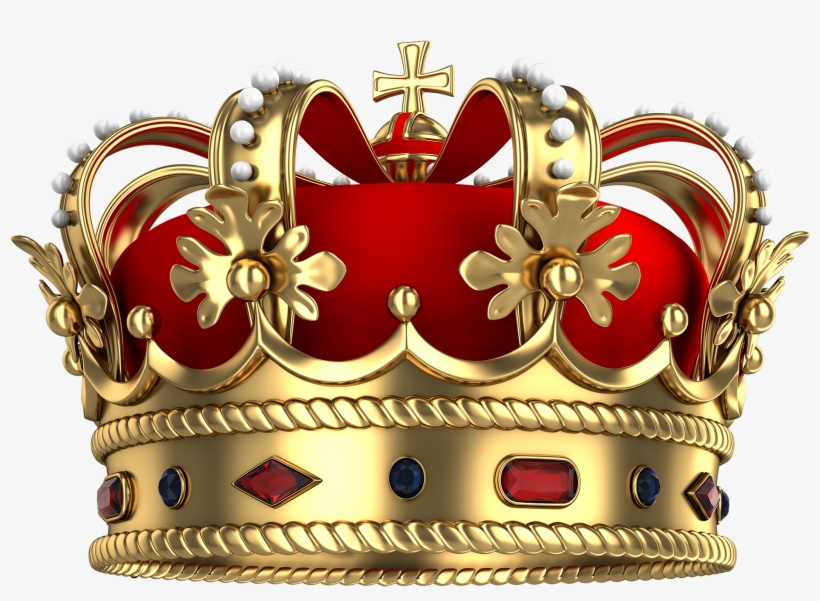 Coroa Dourada 21 - Royal King Crown Png, transparent png download
