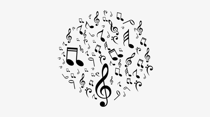 Autocolante Decorativo Estilo Musical - Calligraphy, transparent png download