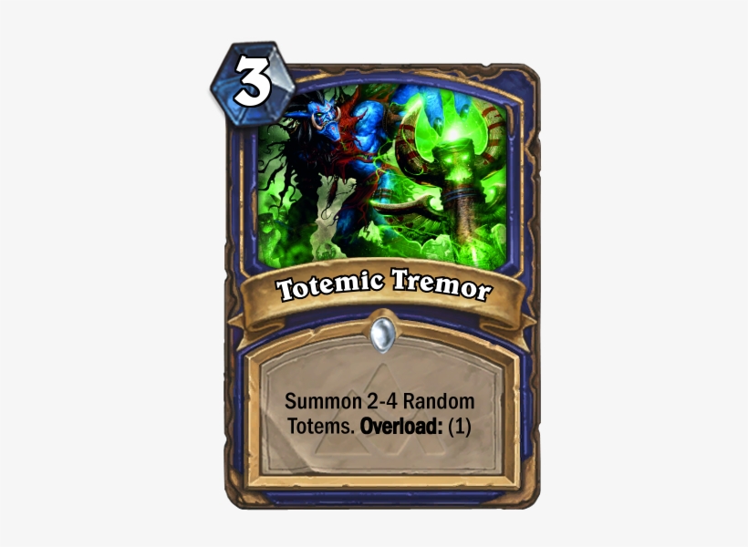 Release The North Sea Kraken - Hearthstone Totem Fan Cards, transparent png download