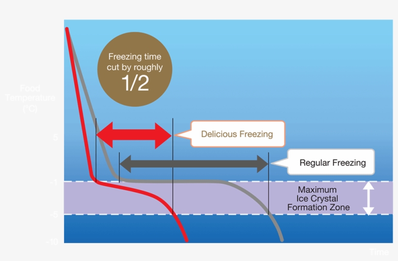 Key Benefits Of Delicious Freezing - Diagram, transparent png download