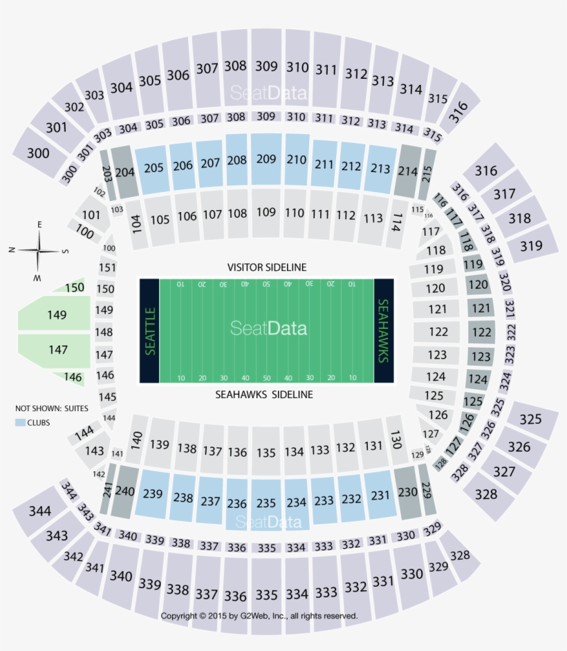 Click Section To See The View - Seattle, transparent png download