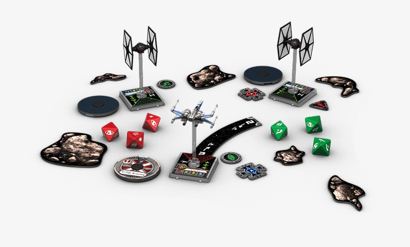 Star Wars X-wing Game - X Wings Game Miniature, transparent png download