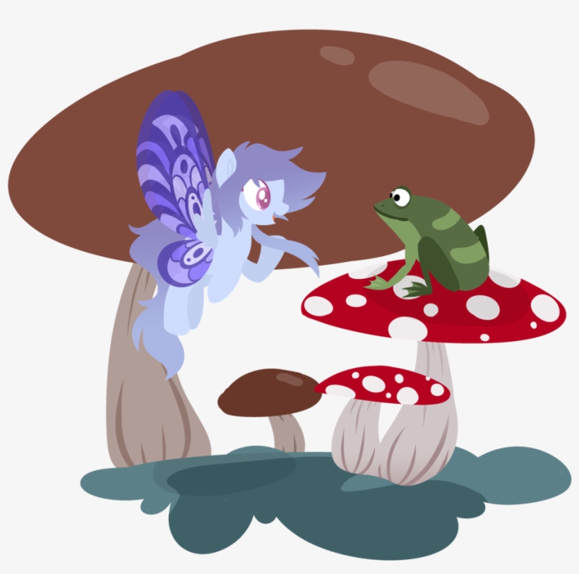 Cinna-swirl, Base Used, Fairy, Flying, Frog, Lineless, - Pink M, transparent png download