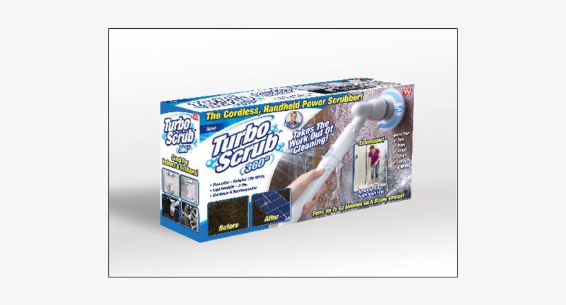 Turbo Scrubber As Seen On Tv, transparent png download