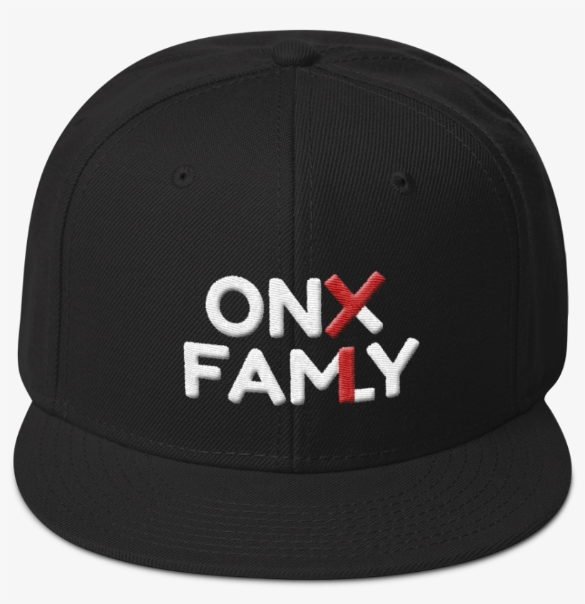 Onyx Family Black Snapback Hat - Casquette J Adore Les Putes, transparent png download