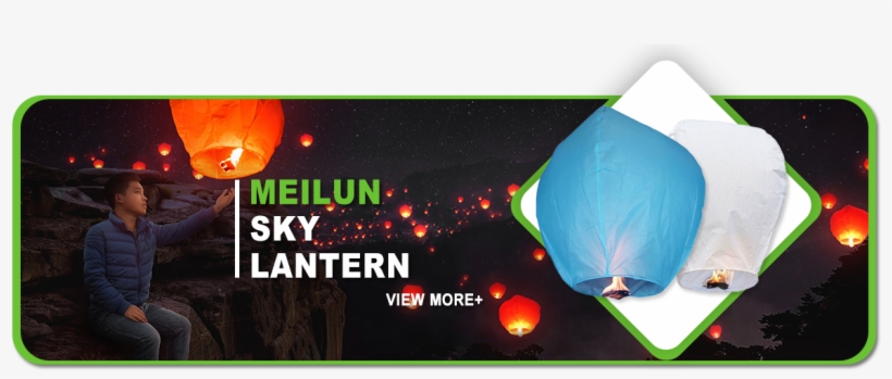 Meilun Art Crafts Handmade Chinese 17gsm Flame Retardant - Sky Lantern, transparent png download