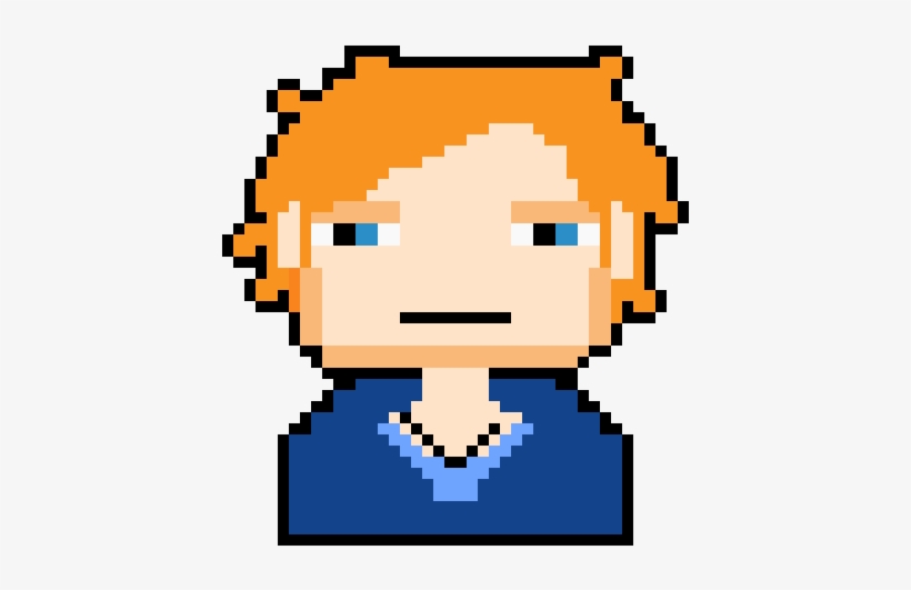 Ed Sheeran - Ed Sheeran Pixel Art, transparent png download