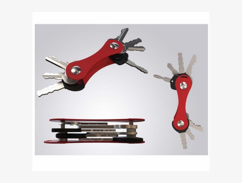 Edc Aluminum Hard Oxide Key Holder Organizer Clip Folder, transparent png download
