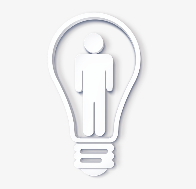 Pear, Lamp, Person, Idea, Thought, Light Bulb, Bulbs - Sign, transparent png download