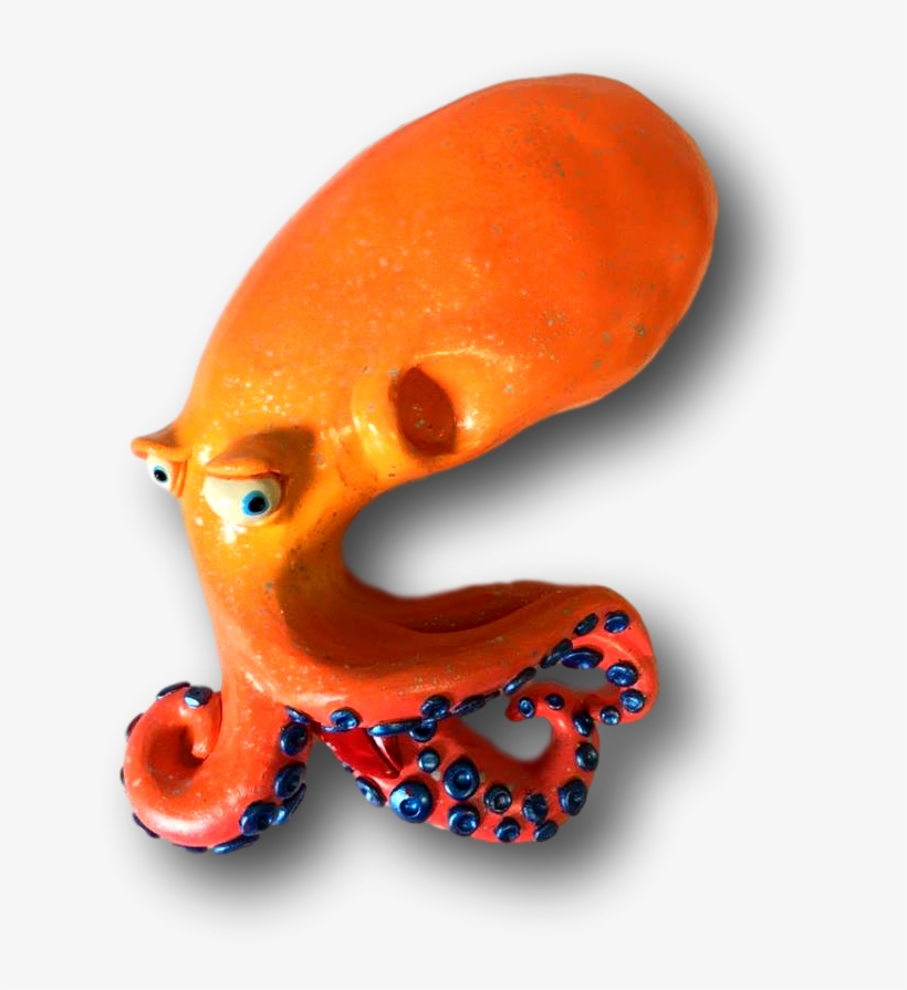 Bold Orange Bernie Octopus Fish With Attitude - Octopus, transparent png download