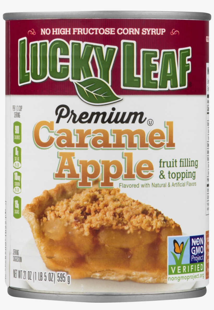 Lucky Leaf Canned Apple Pie Filling, transparent png download
