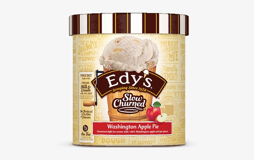 Washington Apple Pie - Dreyer's Ice Cream, transparent png download
