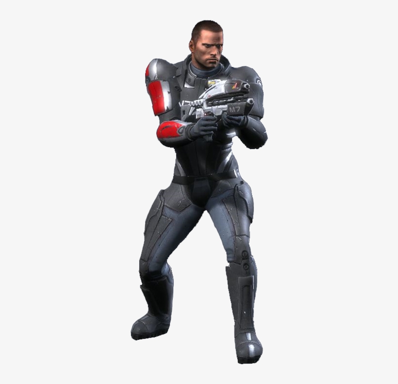 Mass Effect 2 Png - Mass Effect Shepard Png, transparent png download