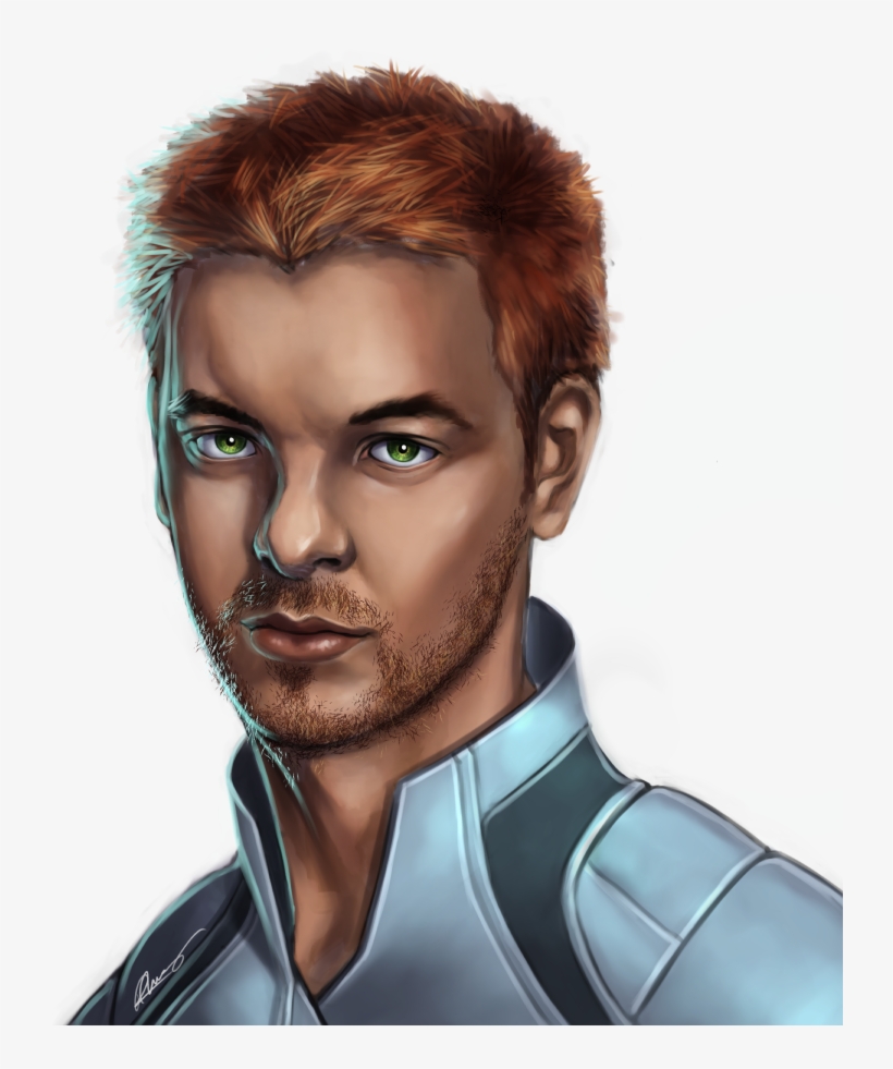 Gethin Anthony As Gil Brodie In @masseffect Andromeda - Illustration, transparent png download