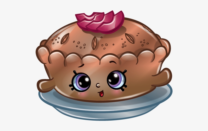 Apple Pie Alice Art - Shopkins Food Clipart, transparent png download
