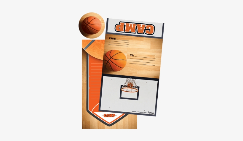 Basketball Foldover Cards - Iscream Basketball Camp Foldover Cards With Flip Stickers, transparent png download