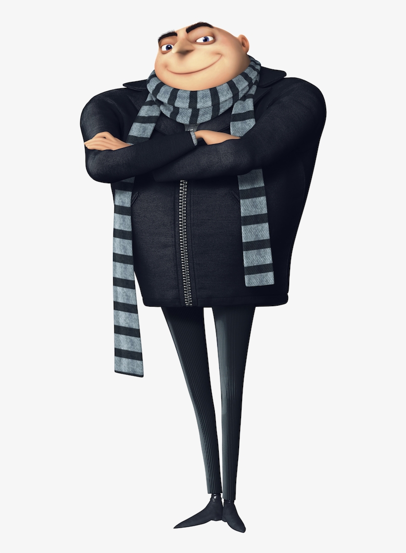 Felonius Gru Despicable Me Characters Gru Transparent PNG 554x1080 