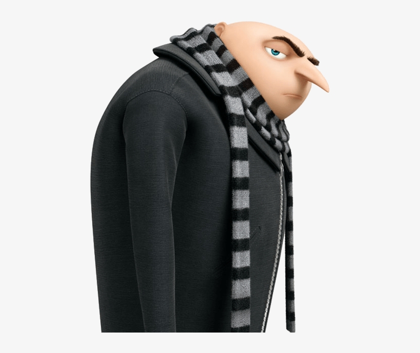Gru Side View - Hug Me Pharrell Williams, transparent png download