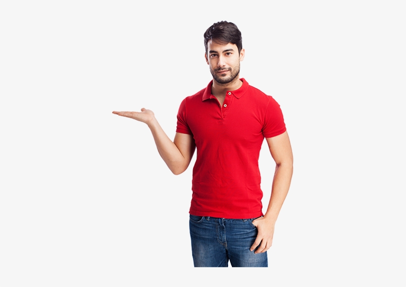 Man With T Shirt Png, transparent png download