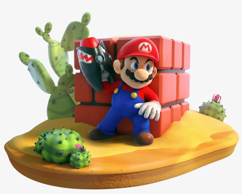 Mario Png Download - Mario Rabbids Kingdom Battle Mario Artwork, transparent png download