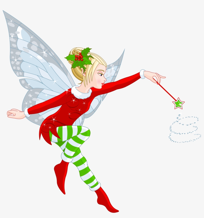 Picture Download Transparent Girl Png Fairyland Pinterest - Cartoon Christmas Fairy, transparent png download