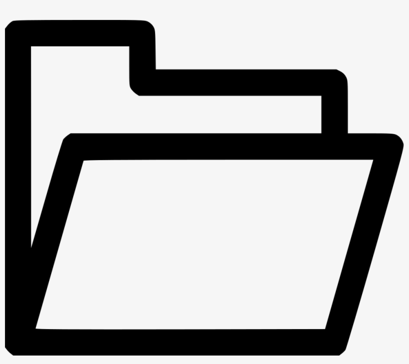 Open Folder Comments - Icon, transparent png download