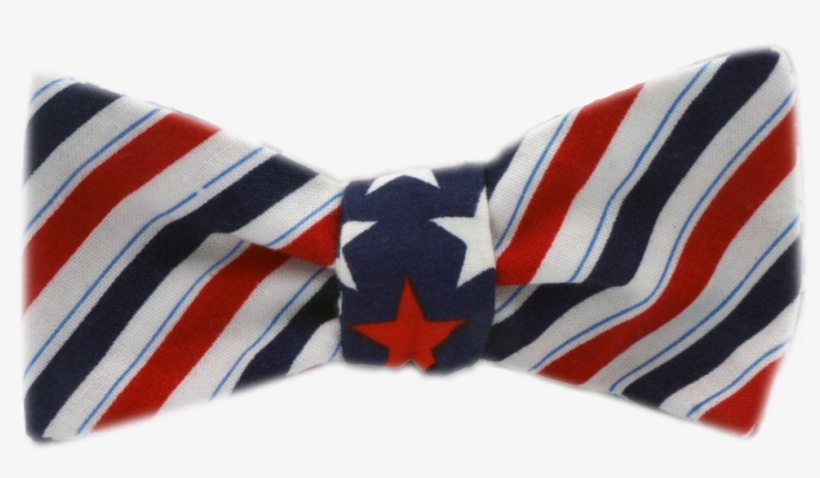 The Old Glory Bow Tie - Buckle, transparent png download
