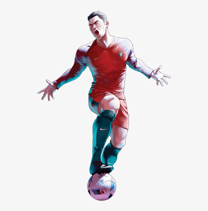 Cristiano Ronaldo - Illustration, transparent png download