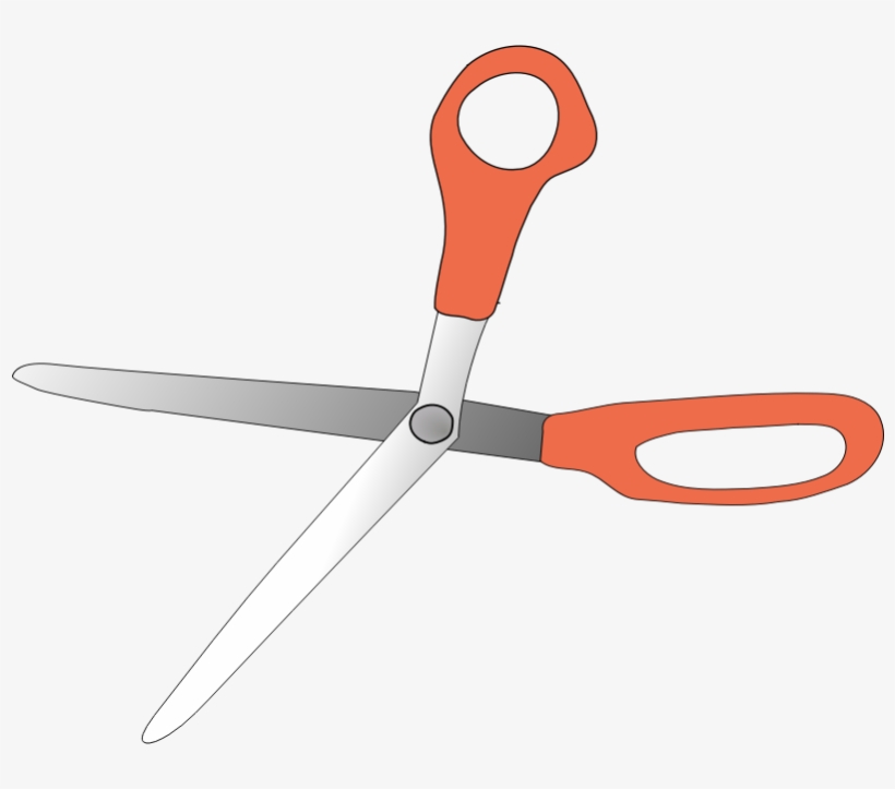 Free Vector Scissors Wide Open Clip Art - Objetos Que Atraen La Malasuerte, transparent png download