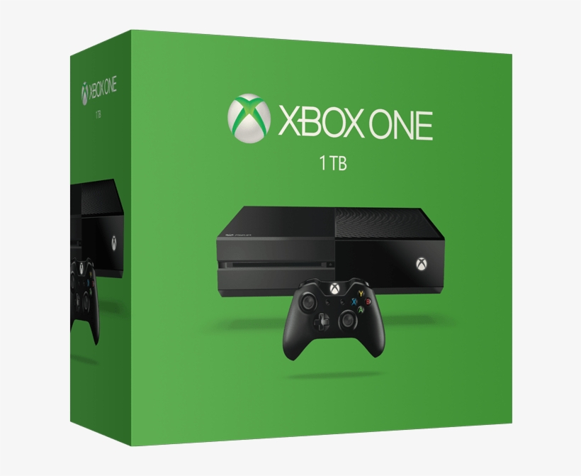 Xbox One 1tb Uk - Xbox One 1tb Console Retail, transparent png download