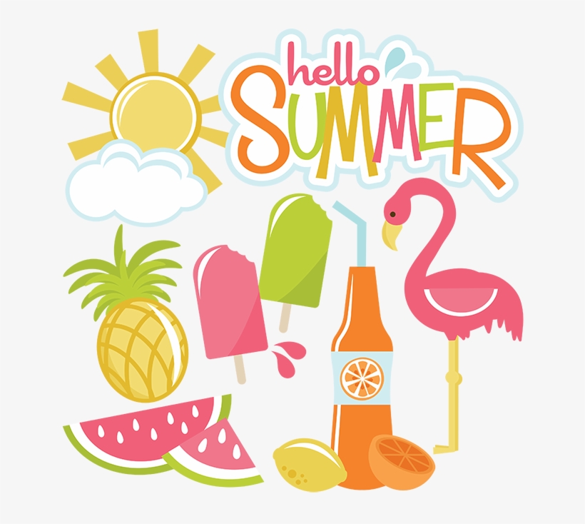 Png Transparent Download Hello Clip Art - Summer Svg Files Transparent