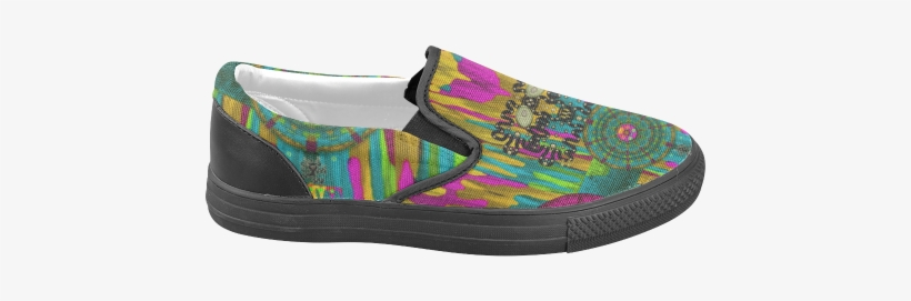 Troll In The Rainbows Looking Good Men's Unusual Slip-on - Shoe, transparent png download