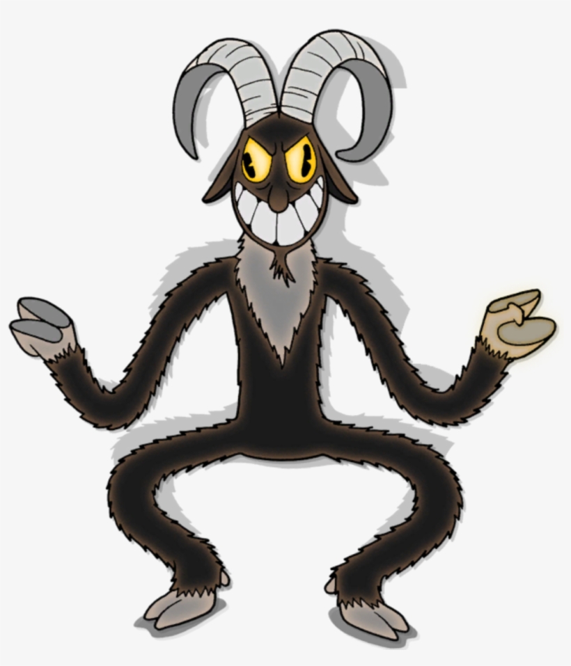 Goat - Png Cuphead, transparent png download