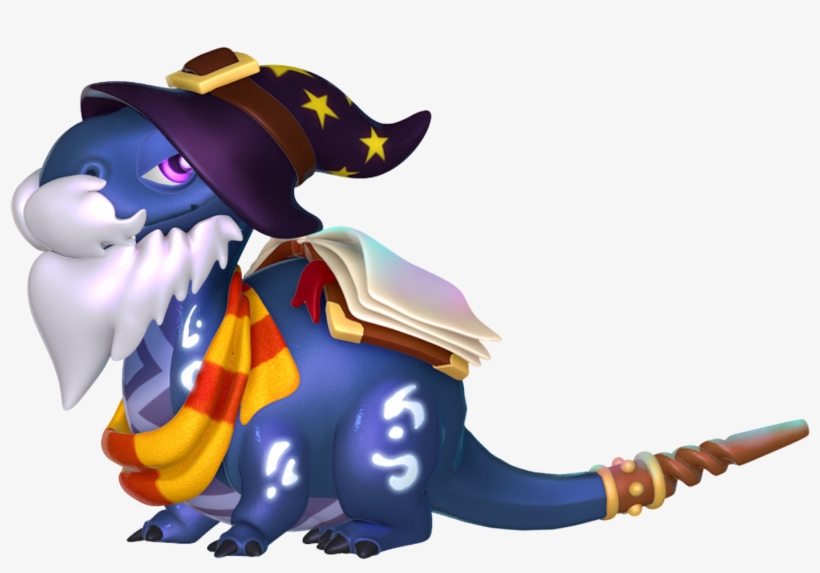 Wizard Dragon - Dragon Mania Legends Wizard Dragon, transparent png download