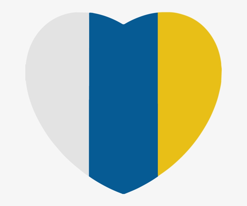 Corazon Canarias - Corazon Canarias Png, transparent png download