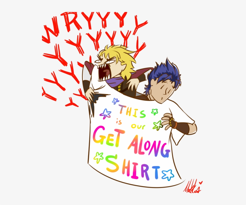 Buy One Dio, Get An Extra Jojo For Free - Cartoon, transparent png download
