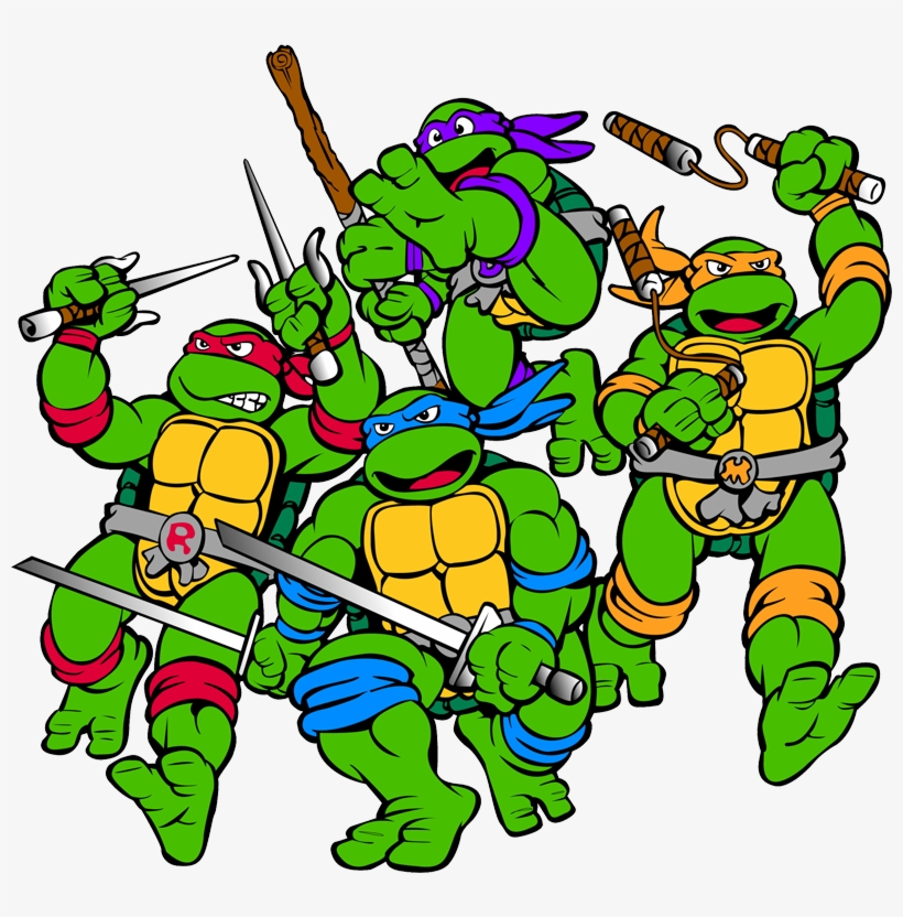 Turtle Clipart Logo Png - Teenage Mutant Ninja Turtles Png, transparent png download