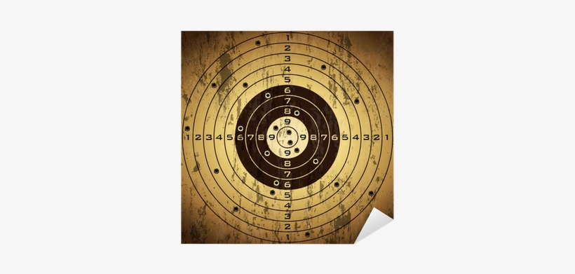 Bullet Holes Target Vector, transparent png download