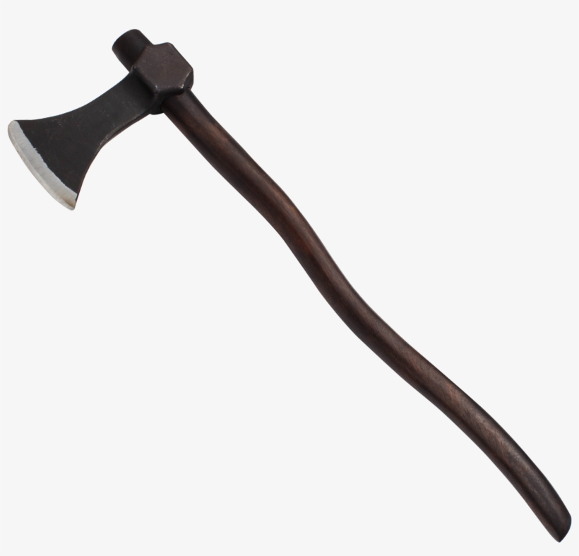 Viking Bearded Red Sandalwood Carbon Steel Axe W/compact - Viking Axe Png, transparent png download