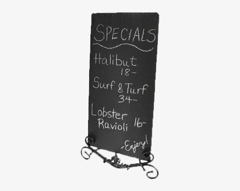 Large Slate Chalkboard - Slate, transparent png download