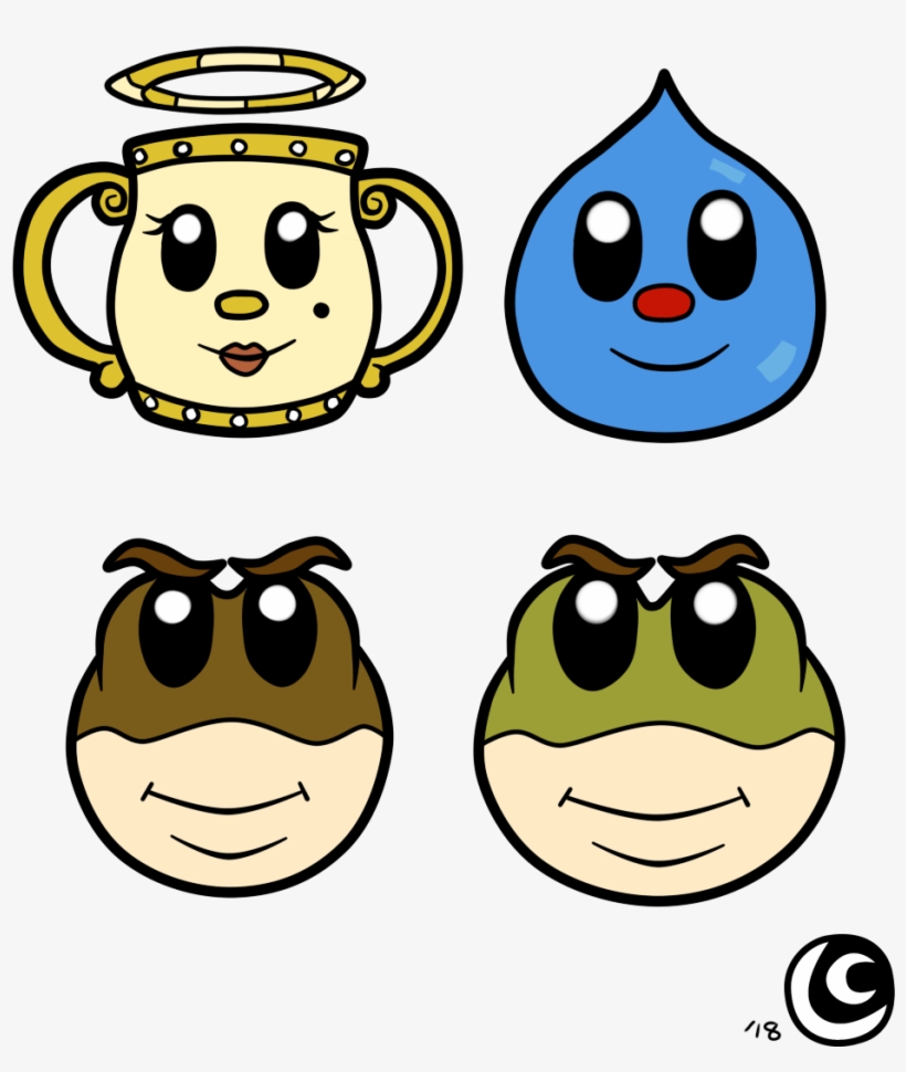 Some More Characters From “cuphead” - Art, transparent png download