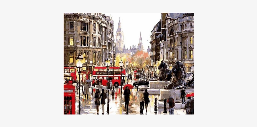 Craeons™ Paint By Numbers Kit - Painting By Numbers London, transparent png download