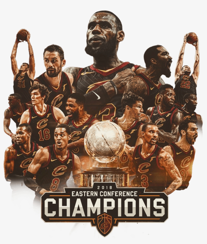 Image - Cleveland 2018 Eastern Conference Champions, transparent png download