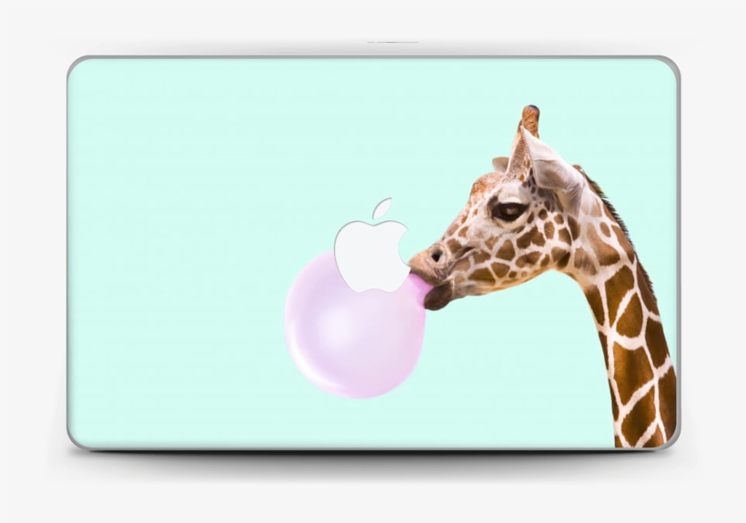 Giraffe Bubble - Poster Giraffe, transparent png download