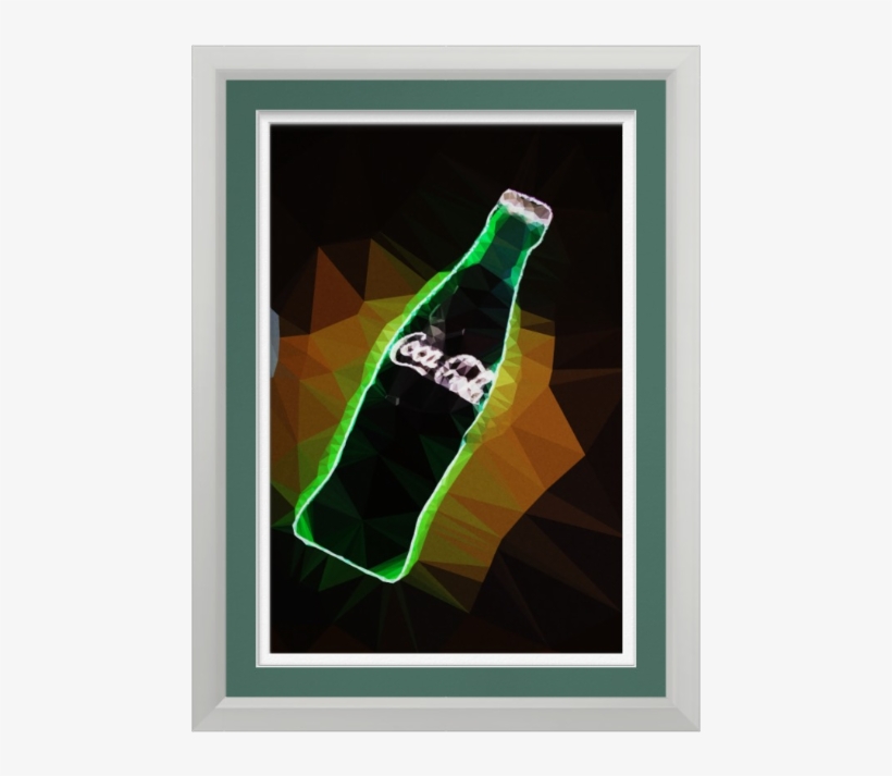 Coke Art Print - Beer Bottle, transparent png download