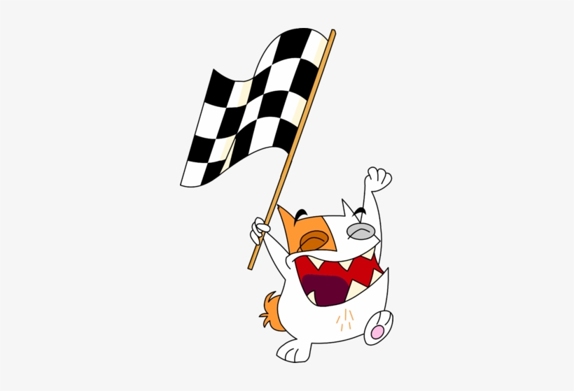 Gordon Holding A Checkered Flag - Check, transparent png download
