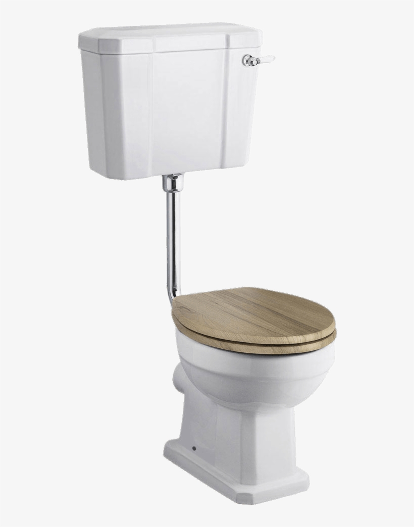 Traditional Toilet Png - Old London Richmond Low Level Traditional Toilet Walnut, transparent png download