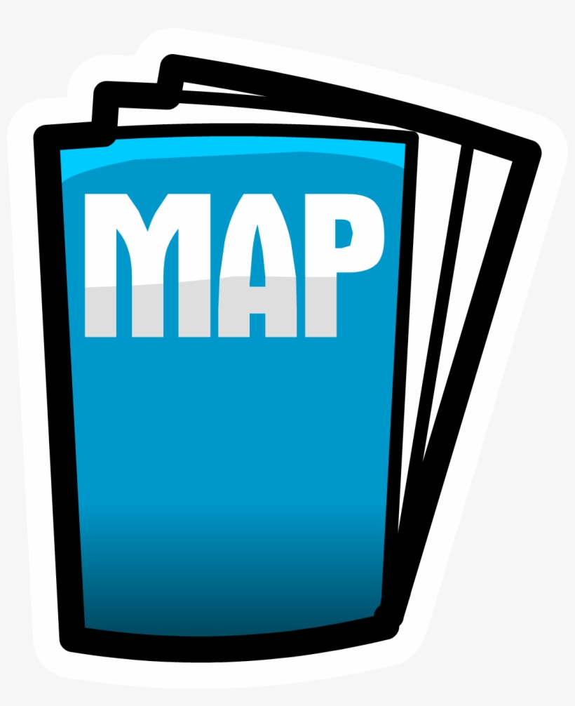 Map Icon - Club Penguin Map Transparent, transparent png download