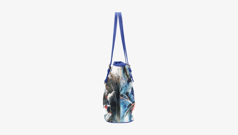Darth Vader Watercolor Print Authentic Pu Leather Tote - Shoulder Bag, transparent png download